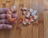 A picture of step 3 of Octopus and Jumbo Shrimp Paella.