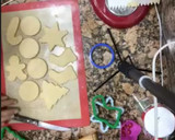 Foto del paso 4 de la receta: Galletas de mantequilla navideñas sin moldes especiales