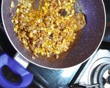 A picture of step 3 of Paneer Bhurji.