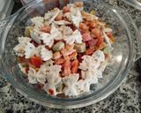 Foto del paso 2 de la receta: Ensalada de pasta y aguacate congelado o fresco tú eliges