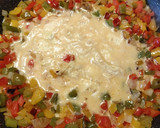 Foto del paso 5 de la receta: Burritos con pimientos y huevo 🌯🌯