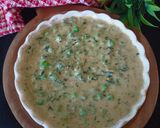 A picture of step 9 of Methi Matar Malai.