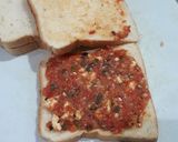 عکس مرحله 2 از دستور تست گوجه،پنیر Tomato and cheese toast