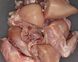 A picture of step 1 of Shehanshahi Biryani.