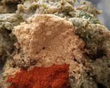 A picture of step 2 of Aloo Koftay.