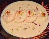 A picture of step 10 of Rasmalai.