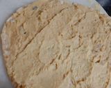 A picture of step 6 of Veggies Peanut Hummus Roti and Bread Wraps & Imli and Banana Chutney.