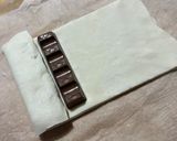 Foto del passaggio 2 della ricetta Saccottini alle barrette kinder