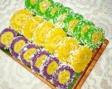 Foto langkah ke 7 dari resep Membuat Kue Mata Roda Singkong Atau Kue Putri No'ong.