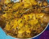 आलू मेथी की भुर्जी (aloo methi ki bhurji recipe in Hindi) रेसिपी चरण 4 फोटो