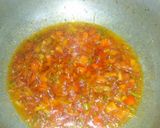 A picture of step 4 of Termeric rice.