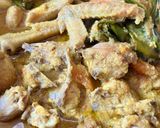 Foto langkah ke 3 dari resep Ayam kampung ungkep pedas.