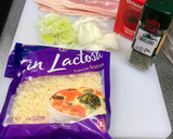 Foto del paso 1 de la receta: Rollos hojaldrados de jamón, bacon, queso y mucho más 🙄🙄🙄