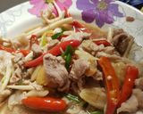 รูปขั้นตอนการทำที่ 4 ของ ผัดเห็ดขาว