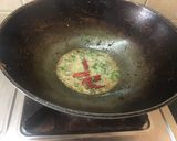 A picture of step 3 of Aloo Gobhi.