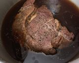 A picture of step 4 of IP Beef & noodles.