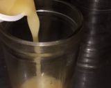Foto del paso 4 de la receta: Batido de banana, durazno y naranjas😋