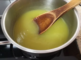 Mousse de limón y de naranja