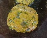 A picture of step 5 of Corn Veggie Tikki.