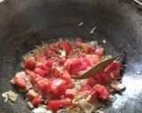A picture of step 2 of Leftover Rice Pulao.
