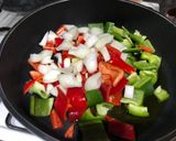 Foto del paso 4 de la receta Bacalao a la plancha con sanfaina