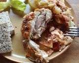 Rácos csirke tepsiben recept fázis 15 fotója