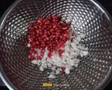 A picture of step 2 of Pear Salsa.