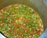 A picture of step 3 of Foxtail millet & Green Peas Tehri.