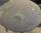 A picture of step 3 of Kibbeh in Yogurt Sauce.