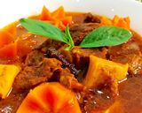 Hình bước làm 3 của món Bò Kho Bánh Mì