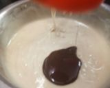 A picture of step 5 of Eggless Chocolate Cake.