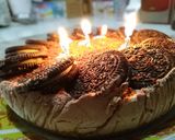 Foto langkah ke 8 dari resep Unbaked choco cheese cake simple gampang anti gagal.