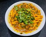 લીલા કાંદા અને ગાંઠિયા નું શાક(Green Onion And Ganthiya Nu Shak Recipe In Gujarati) રેસીપી સ્ટેપ5ફોટો