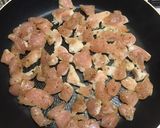 A picture of step 5 of Pasta salad with herb chicken (cestovinový šalát s kuracím mäsom).