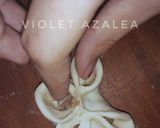 Foto langkah ke 6 dari resep Cemilan Bunga Ayam ala Violet Azalea.