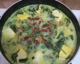 Foto langkah ke 5 dari resep Sayur daun singkong + tahu + telur puyuh #bringbackmemories.