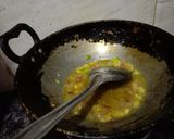 A picture of step 1 of Hariyali Aloo.