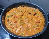 A picture of step 7 of Veg Hyderabadi Nizami Kadai.