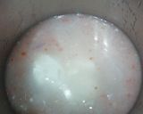 A picture of step 1 of Punjabi Kadhi.