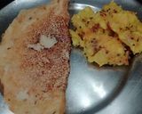 A picture of step 6 of Godhumai Dosa.
