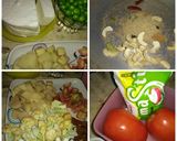 A picture of step 1 of Pure veg paneer mix veg curry.