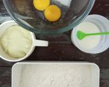 Foto langkah ke 1 dari resep Roti Sobek Autolisis.