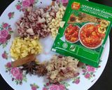Foto langkah ke 2 dari resep Kari ayam kentang kembang tahu.