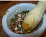 Foto del paso 3 de la receta: Lubina con ali-oli de anchoas y almendras