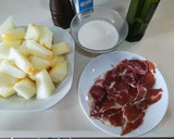 Foto del paso 1 de la receta: Crema de melón con jamón