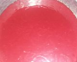 A picture of step 1 of Red velvet cake.
