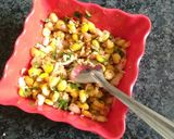 A picture of step 5 of Potato corn cheez Aappe.