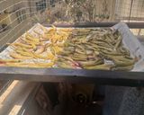 A picture of step 2 of Butter Chillies.