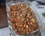 Foto del paso 5 de la receta: Dorada con verduras y almendras