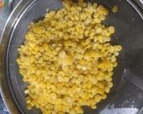 A picture of step 1 of Kaju Puranpoli "Maharastian thali".